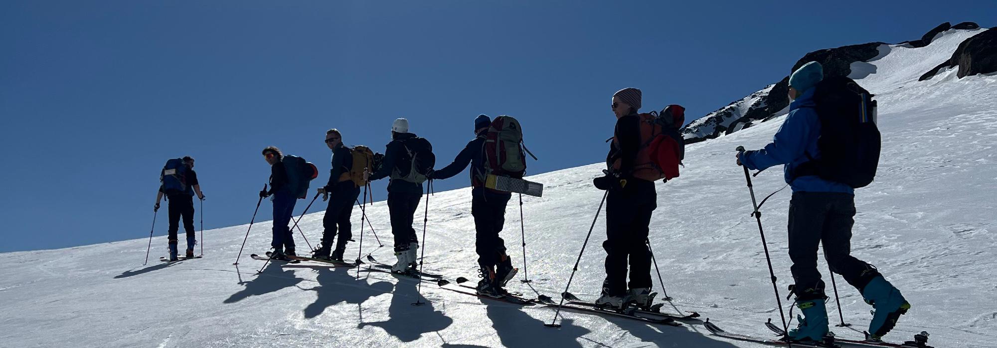 Toppturlanghelg på Haukeliseter med DNT Fjellsport Oslo (FJ26)