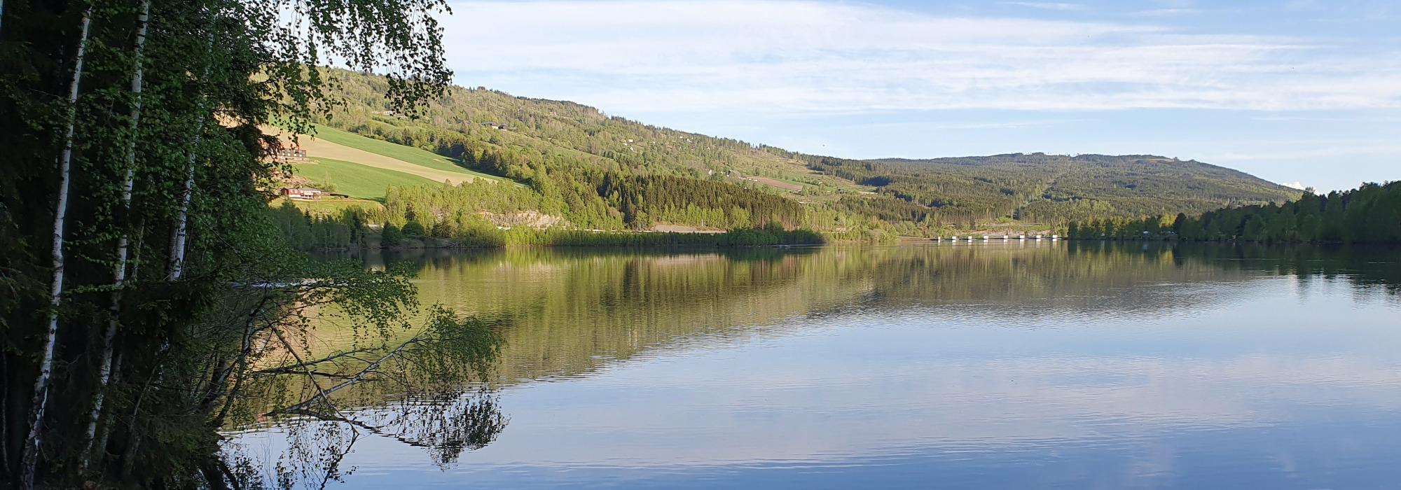 Kveldstur til Aronsvestranda i Øyer