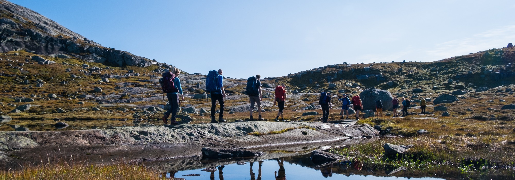 Langs gamle drifteveier til Viglesdalen og Stakken