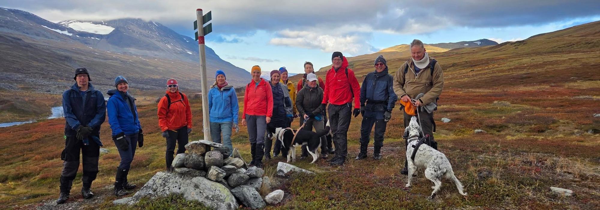 DNT vandring - Goumettur til Rostatunet 2-4 okt -26