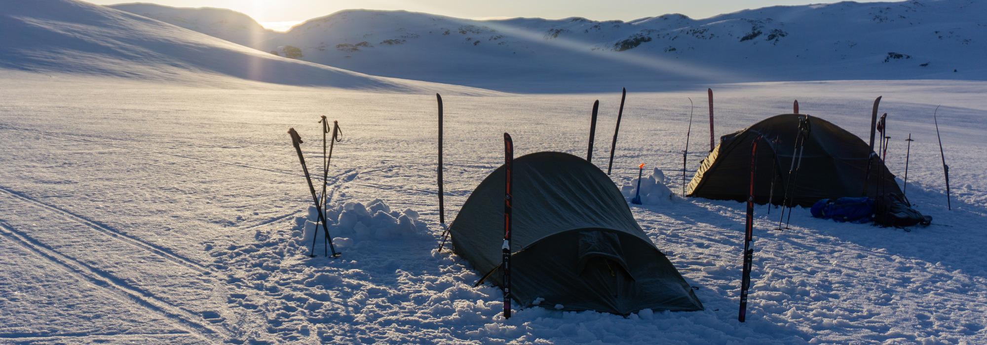 Rolig rundtur fra Hallingskeid med telt for Unge Voksne (25-35 år)