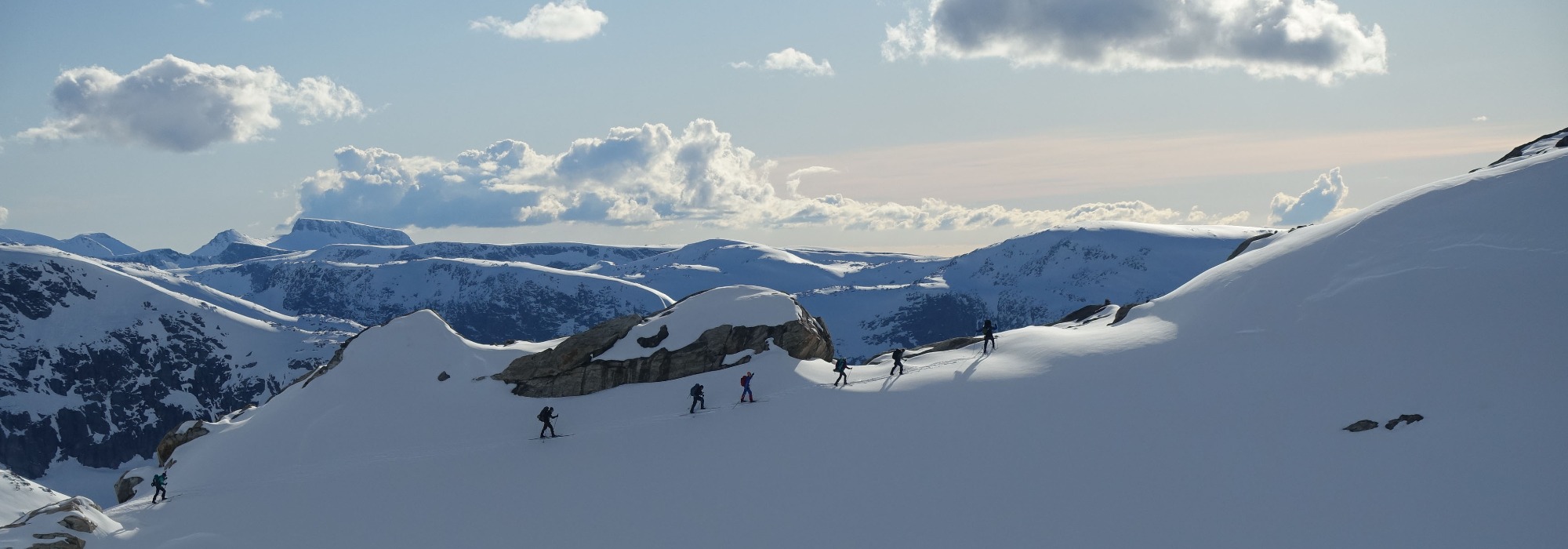 Folgefonna på langs via Fonnabu og Sauabrehytta