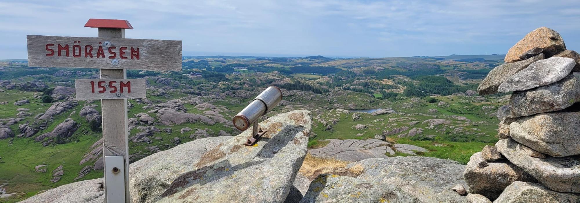 Tur til Smøråsen og Grønåsen