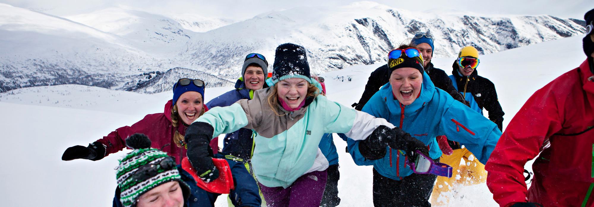 Basecamp med DNT ung Romsdal i Skorgedalen