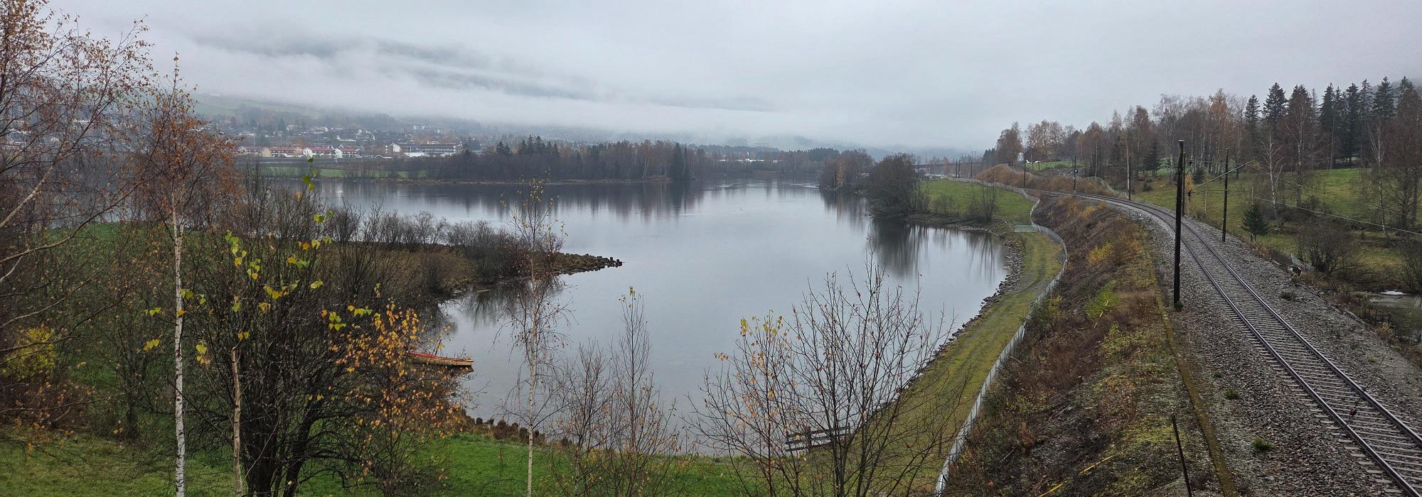 Kveldstur på vestsida fra Tingberg i Øyer.