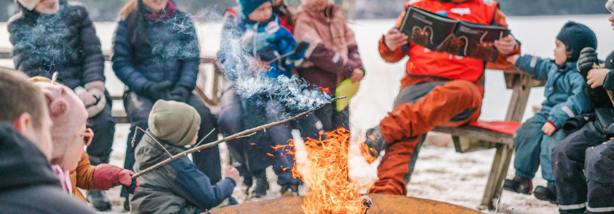 Lommelykttur på Grønliåsen med Barnas turlag Søndre Nordstrand