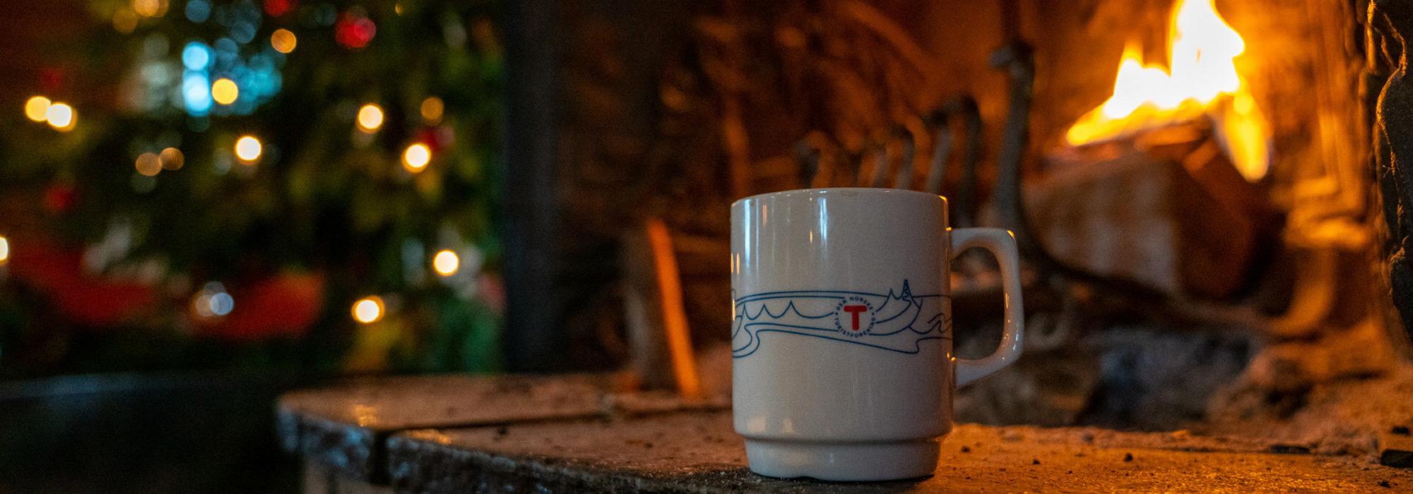 Julebord på Kobberhaughytta