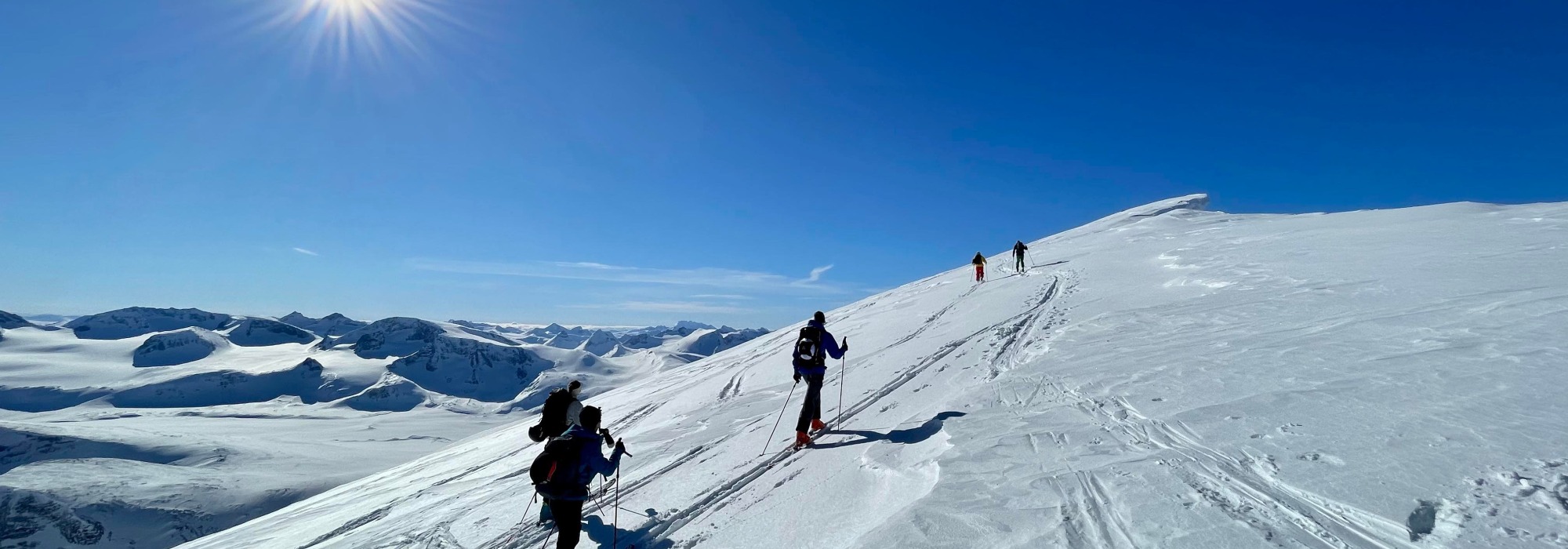 Randonee-helg med guide på Glitterheim i Jotunheimen