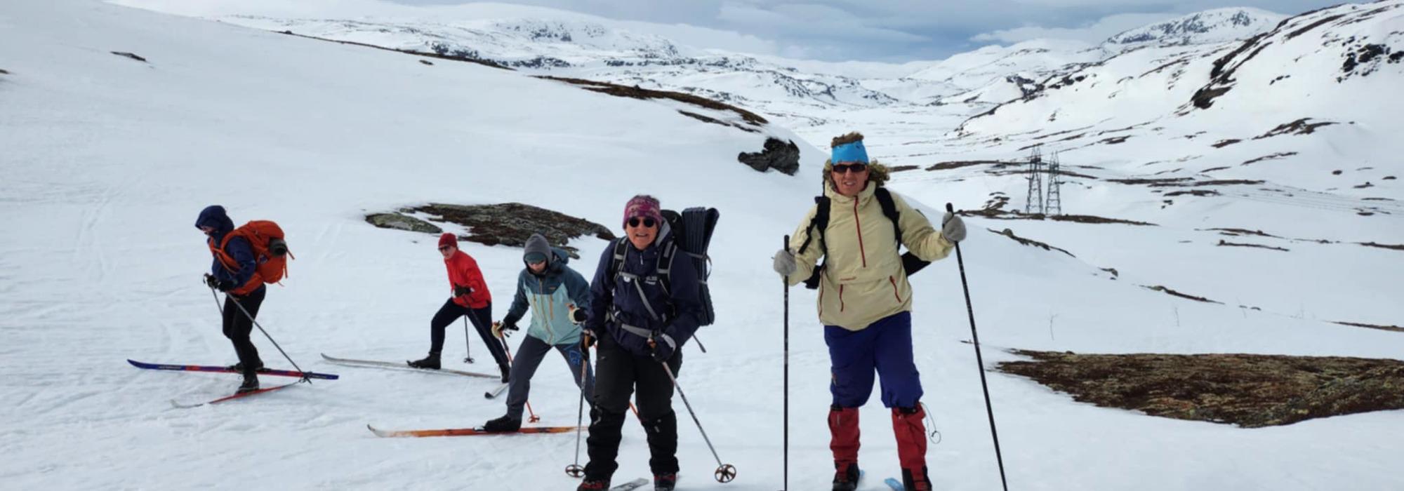 Dagstur med guide til Sundhellerskarvet 1570 moh