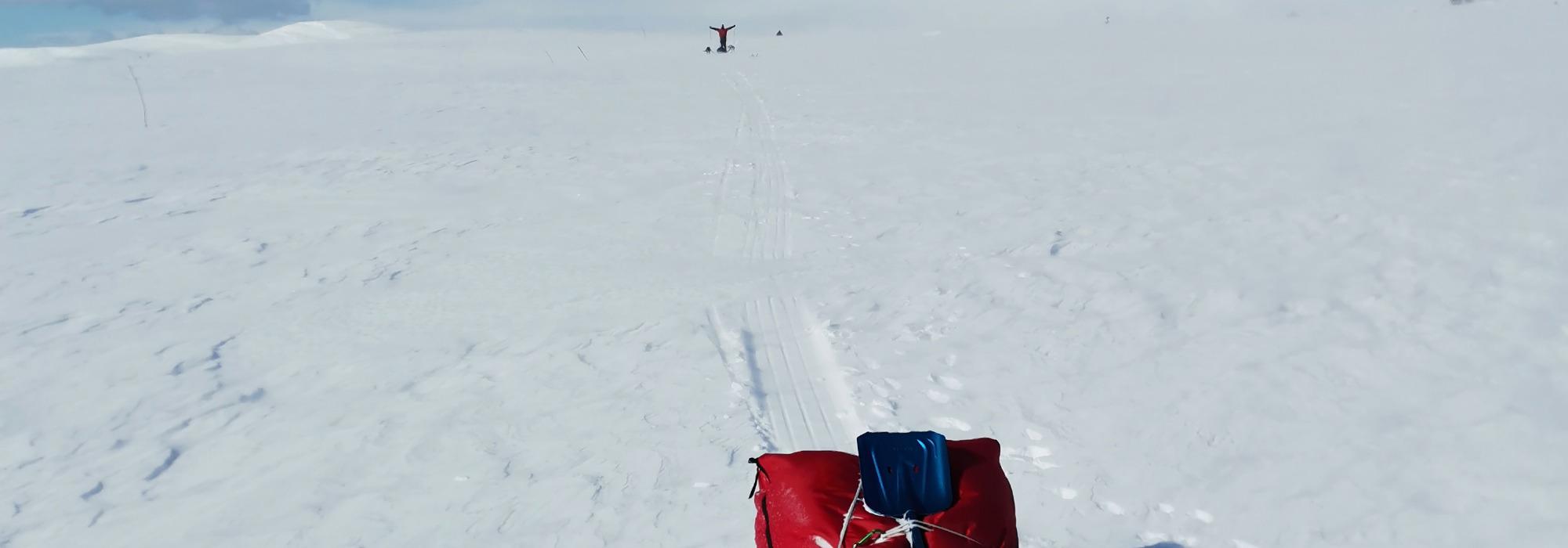 Pulk- og topptur til Skaget