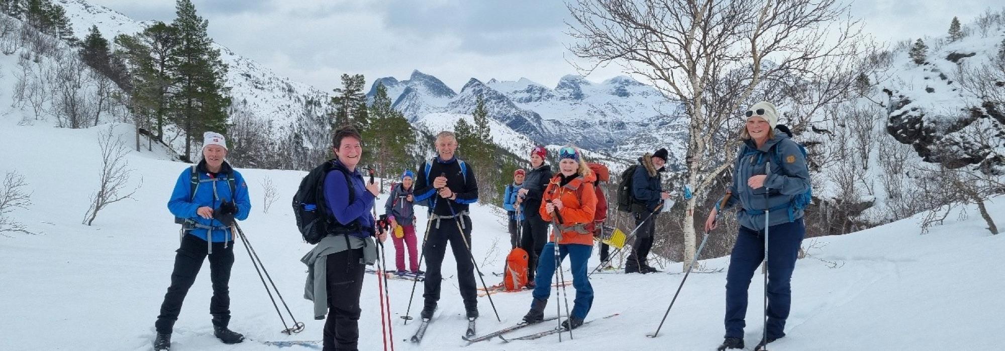 Skitur Soløyvannet rundt