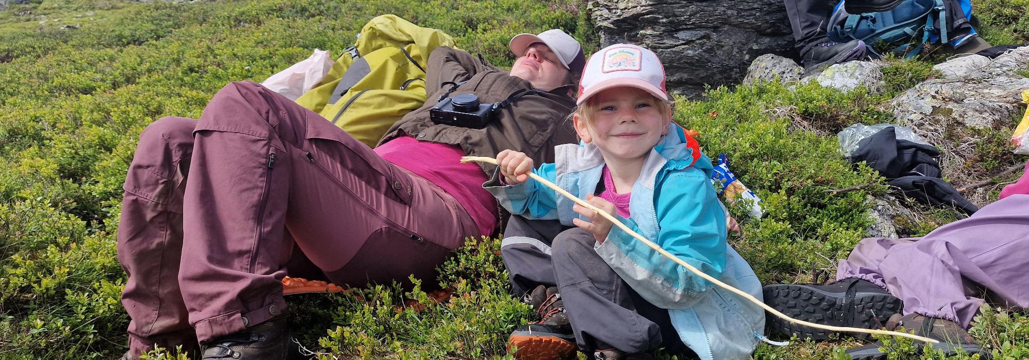Villmarksleir på Sandsa med Barnas Turlag