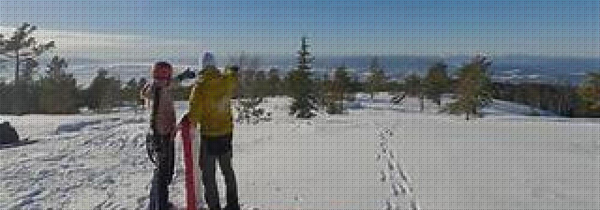 Vinternatt på Krokskogen med overnatting Ringkolltoppen