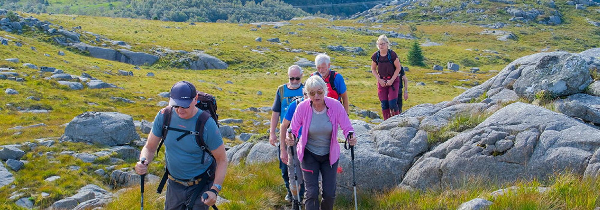 Eikelivatnet – Ramnafjellet – Fløysvikvatnet