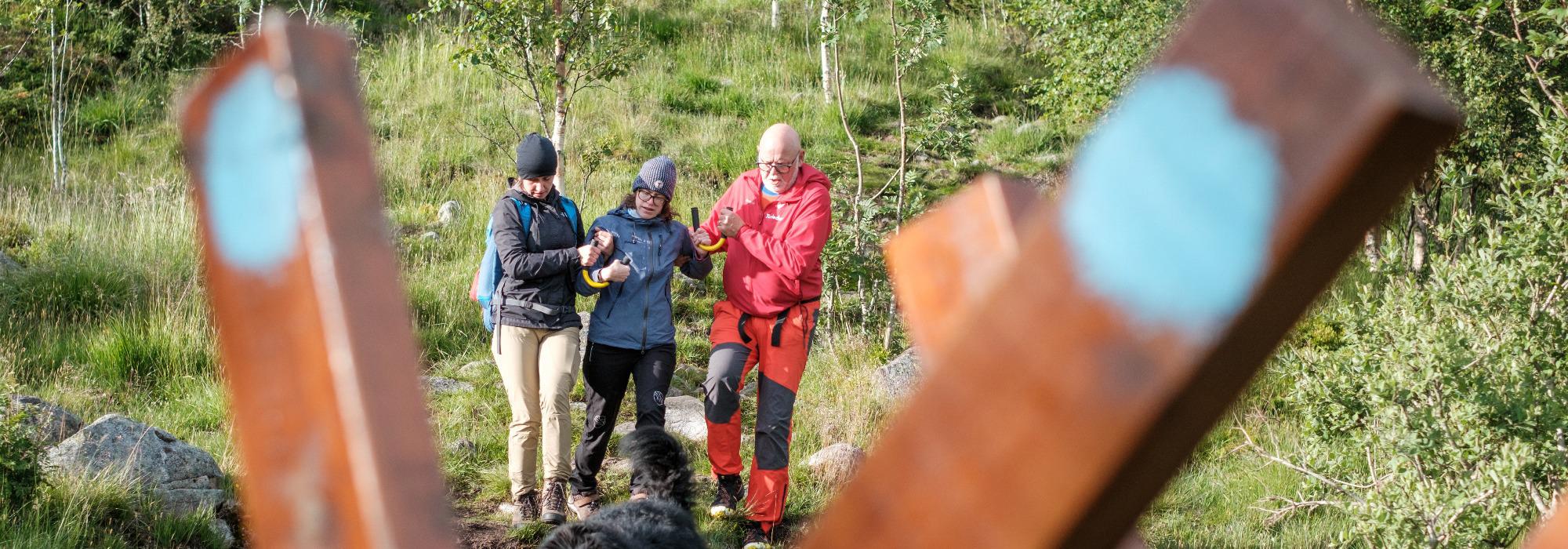 DNT tilrettelagt – Klart det går: Øygardsvatnet rundt
