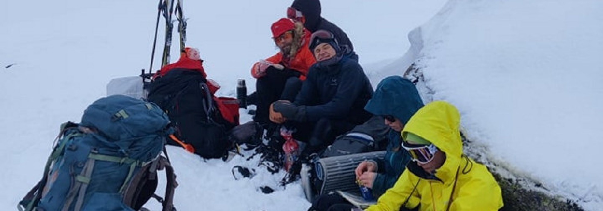 Vintertelting ved Sandvatn