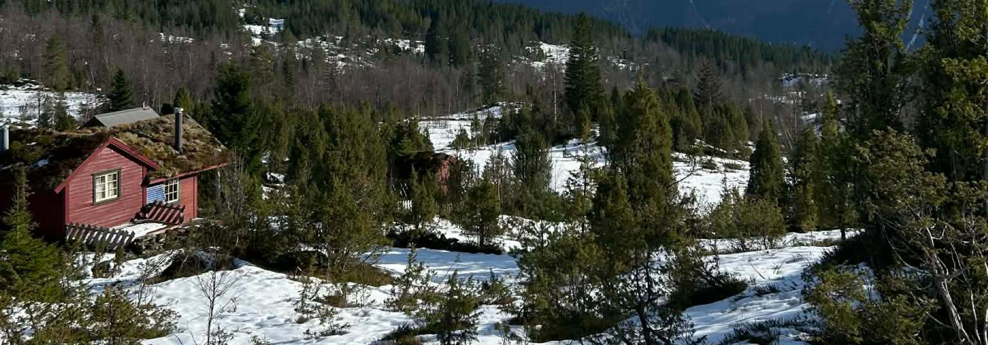 Tysdagstur - på truger til Klungeren