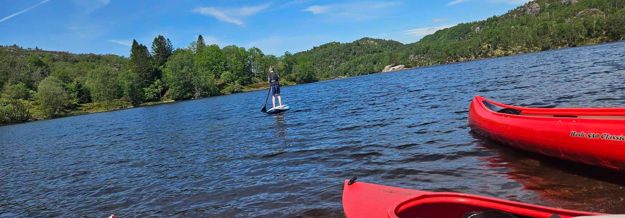 Bli med på telttur til vakre Gaudland