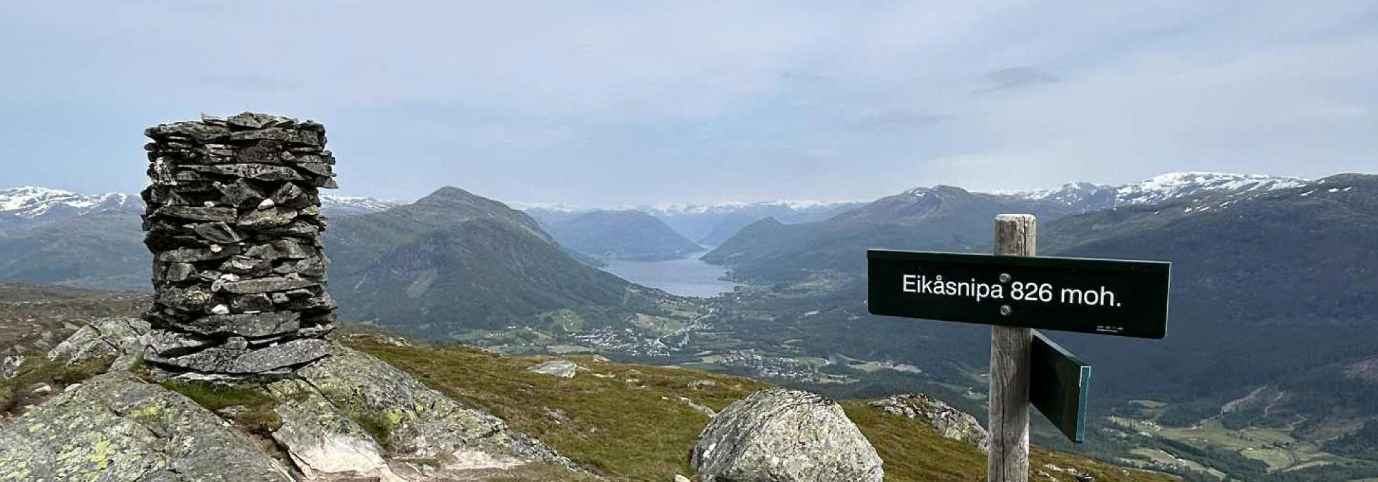 Tysdagstur til Eikåsnipa frå Eikås