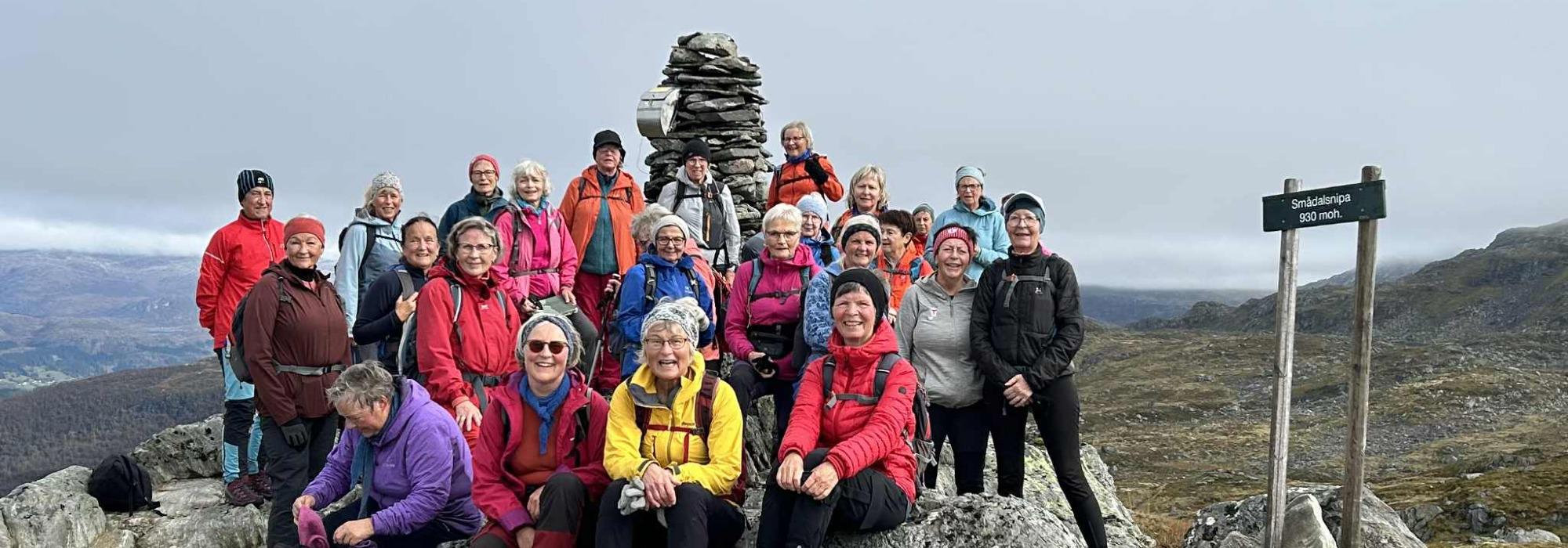 Tysdagstur på Smådalsnipa