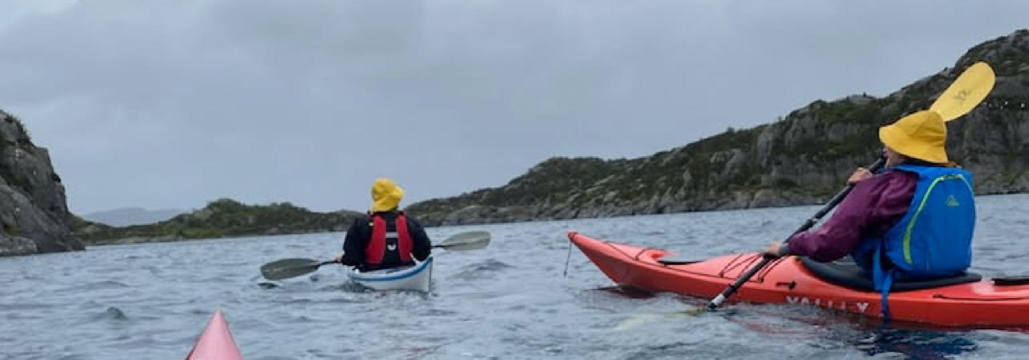 Kajakktur til Høvringøy