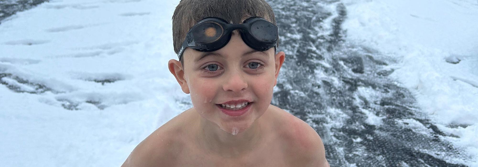 Julebad på Nordnes Sjøbad for medlemmer