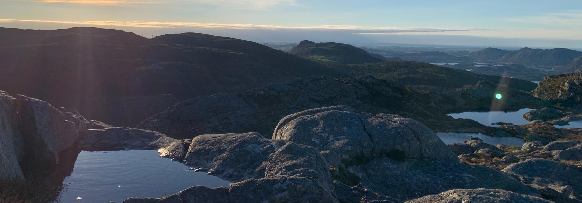 Fire topper fra Veraland - rundtur