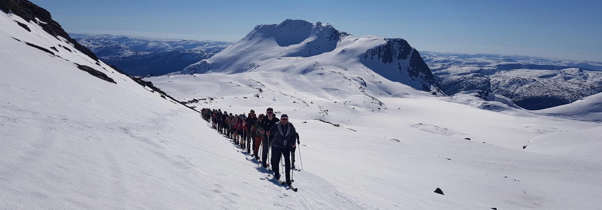 Fjellskitur til Blegja 1305 moh