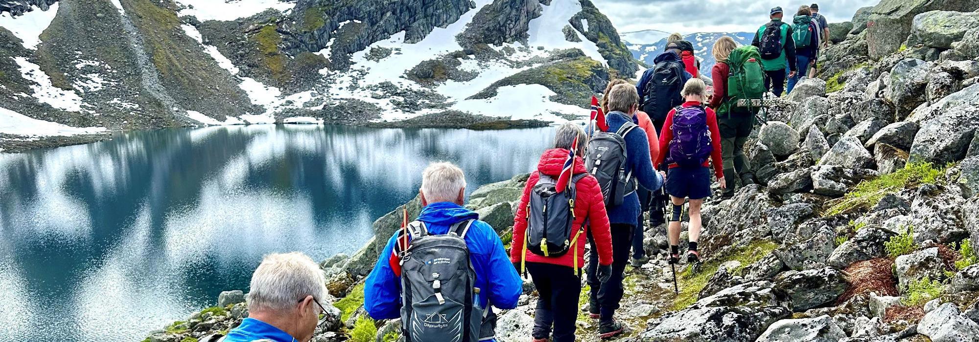 Fottur til Oldeskaret og Blåfjellet 1316moh