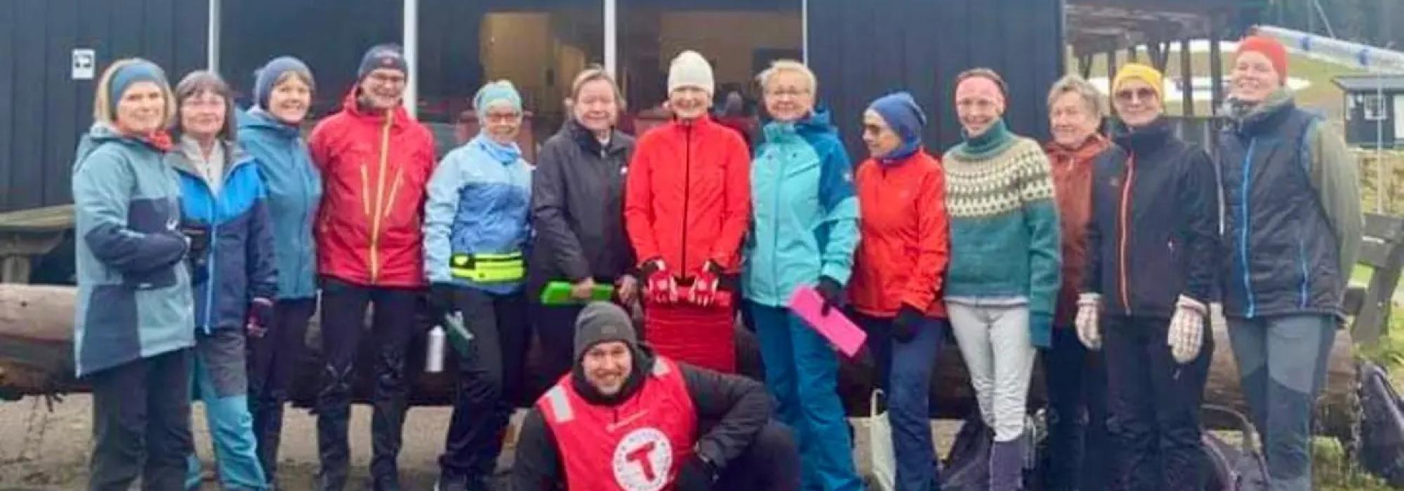 Friluftstrim på Marikollen Idrettspark