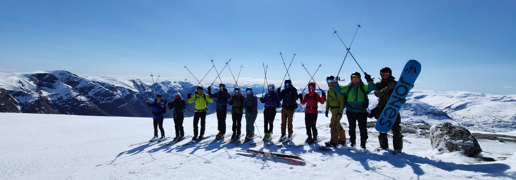 Topptur til Grovabreen