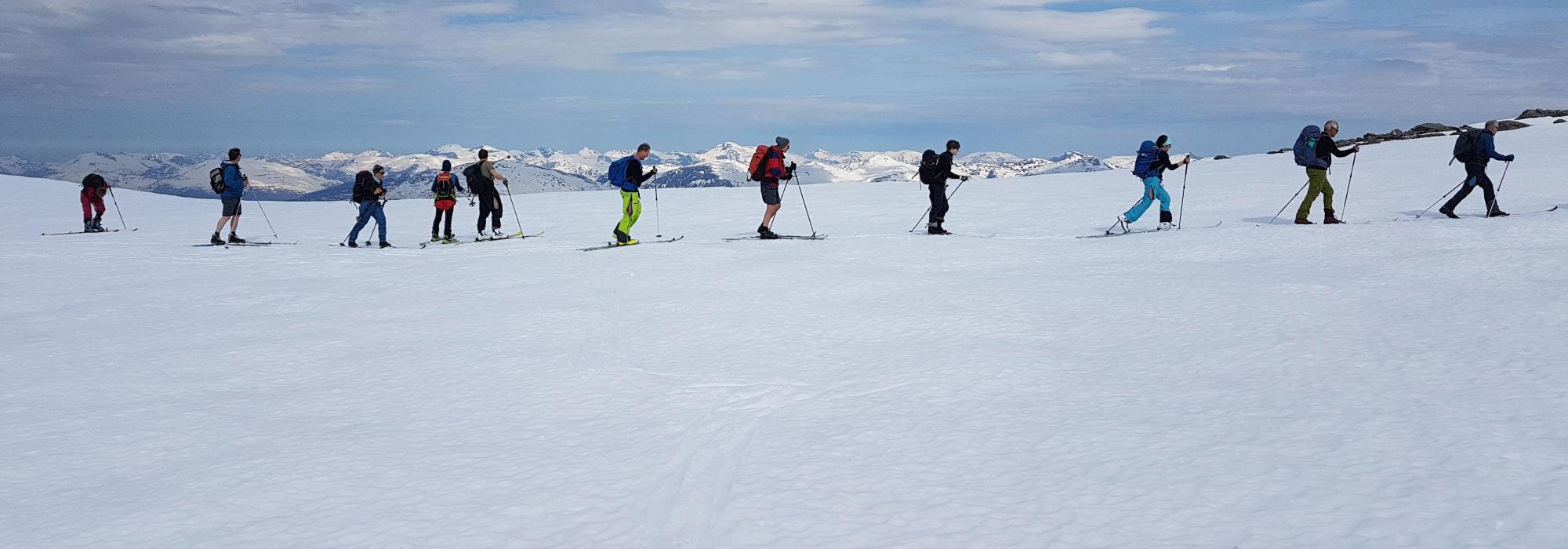 Skarsteinsfjellet Randonee