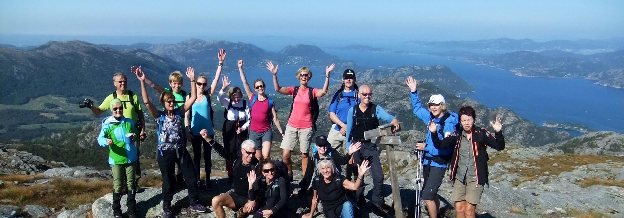 Topptur til Rullefjellet (549 moh) i Bynutheia