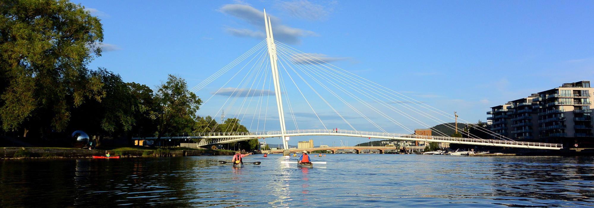 Onsdagtur med Gyldenløve Kajakklubb i Drammen