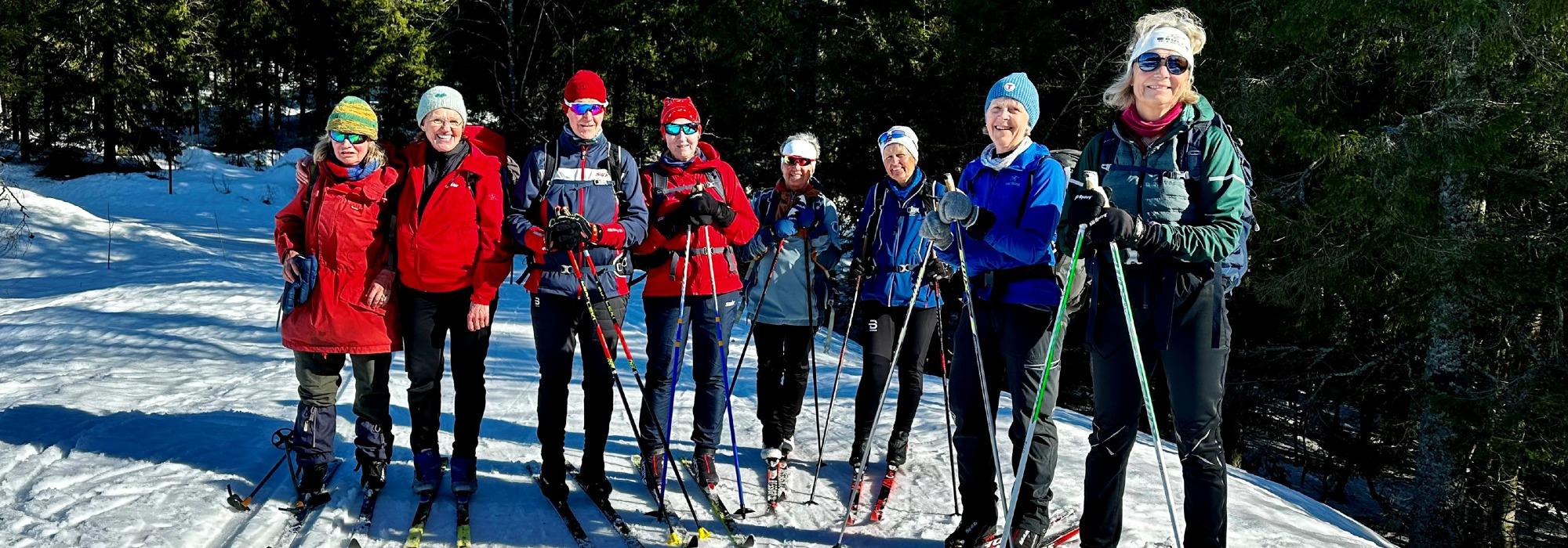 Skitur gjennom Nordmarka