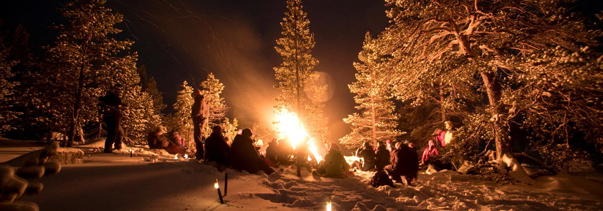 Nyttårsbord og hyttetur for DNT unge voksne Romsdal på Storlihytta