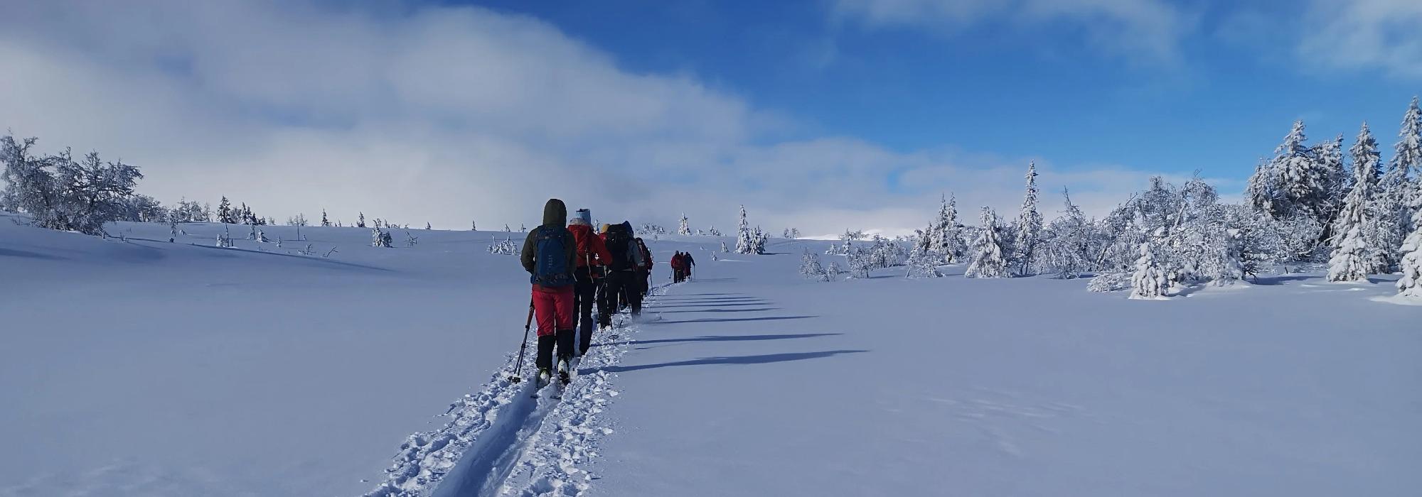 Fjellskiturhelg med 2 netter i telt i Synnfjell