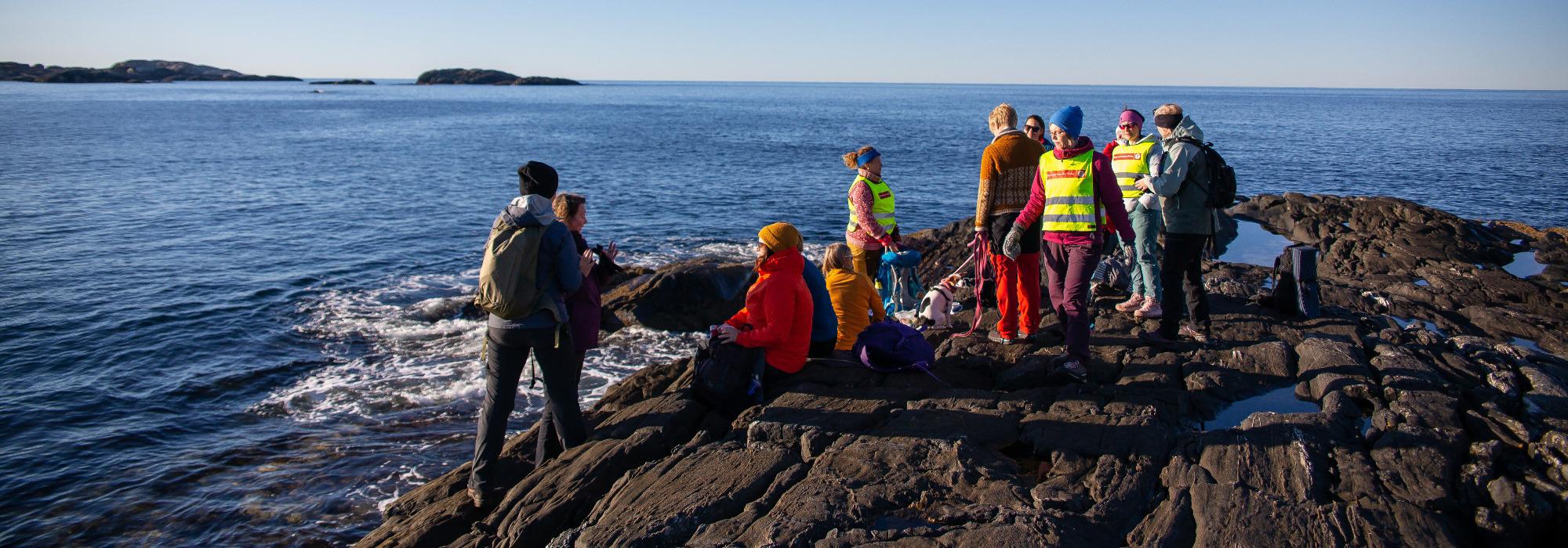 Blåmanen  med Krefter på tur