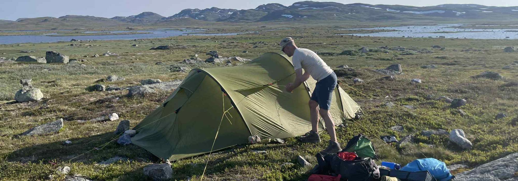 Introduksjon til telttur i Jotunheimen