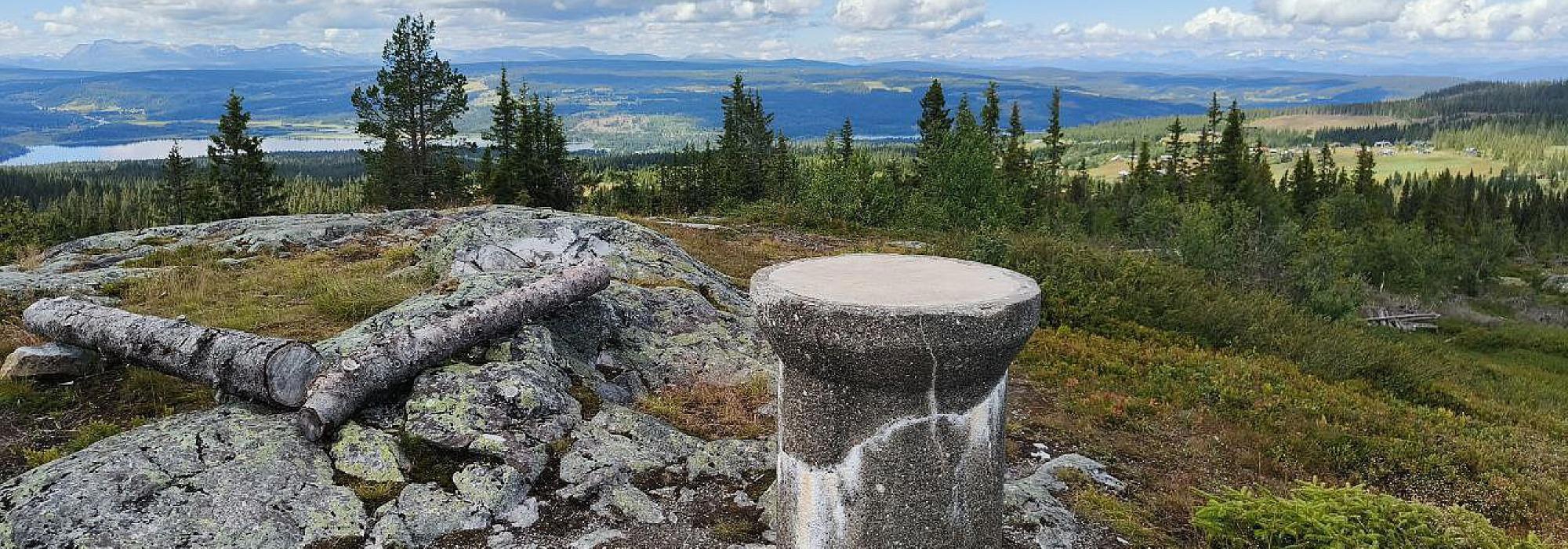 Onsdagssnerten: Rishøvda 1009 moh - tur til Norges største sikteskive