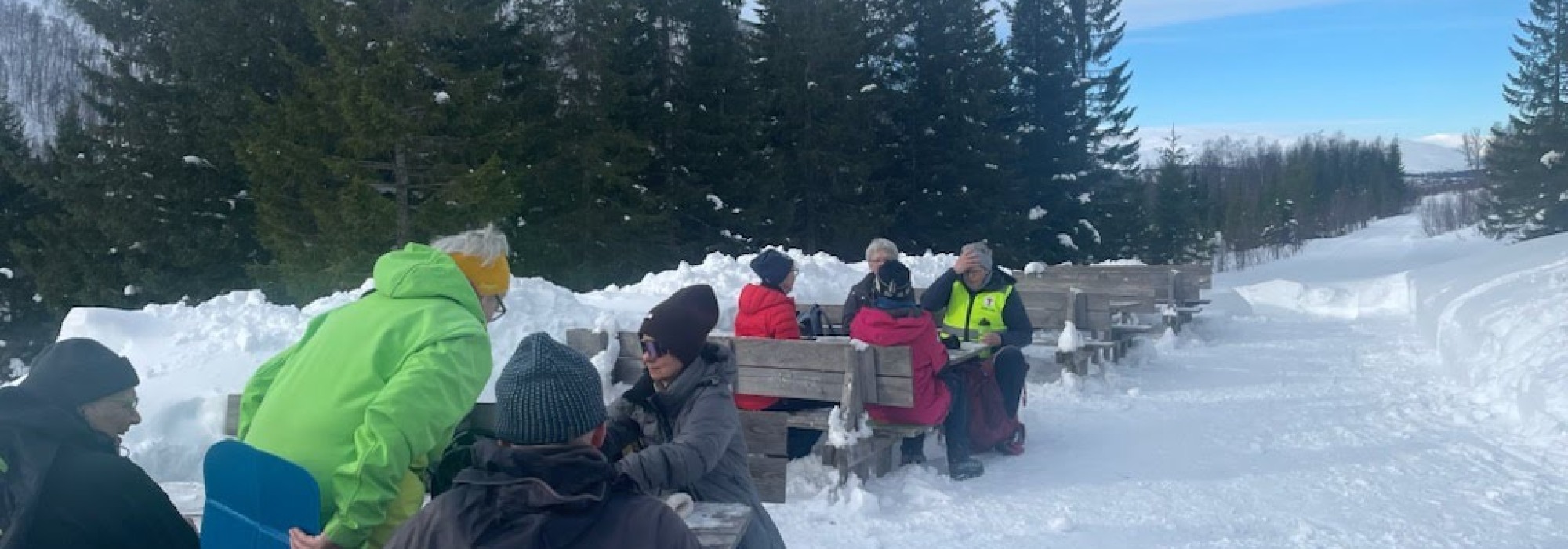 DNT senior Troms - Båthavna Tromsdalen til Gutta på skauen 24.mars