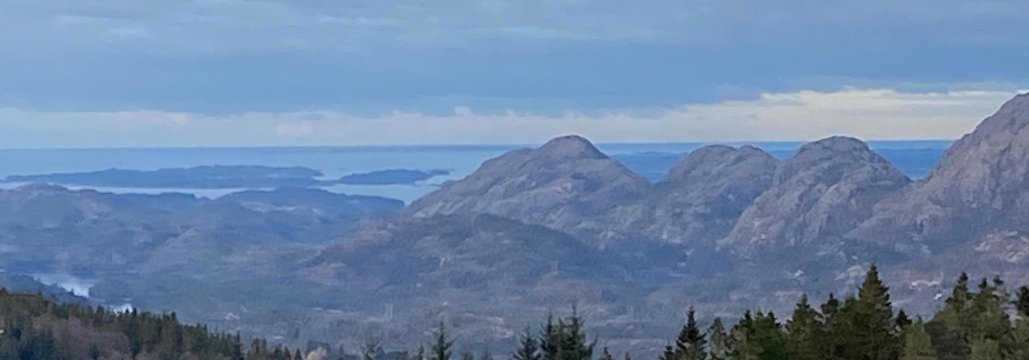 Krossfjellet og Fageråsen med Senior Bergen