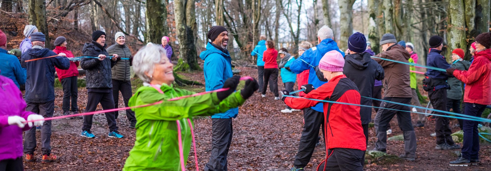Friluftstrimmen med STF 60+ Gamlingen