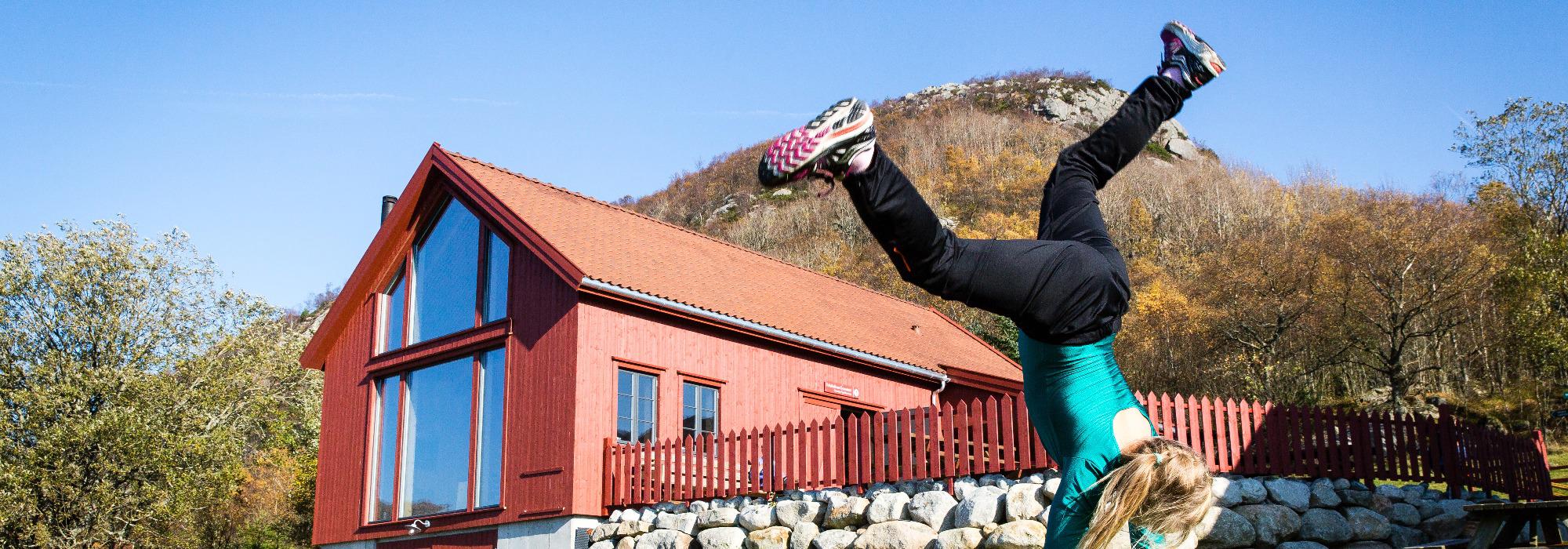 Friluftstrimmen med 60+ på Gramstad