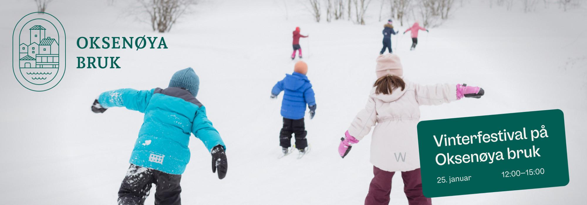 VINTERLEK PÅ OKSENØYA BRUK