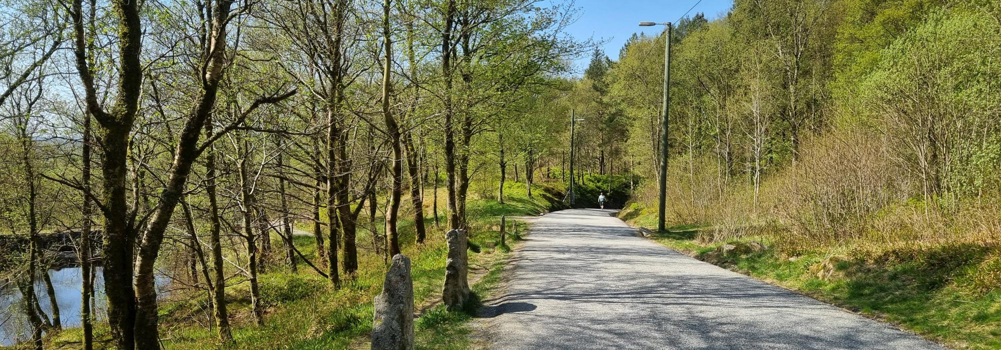 Fottur fra Sandviken til Garpetjern med Klart det går 