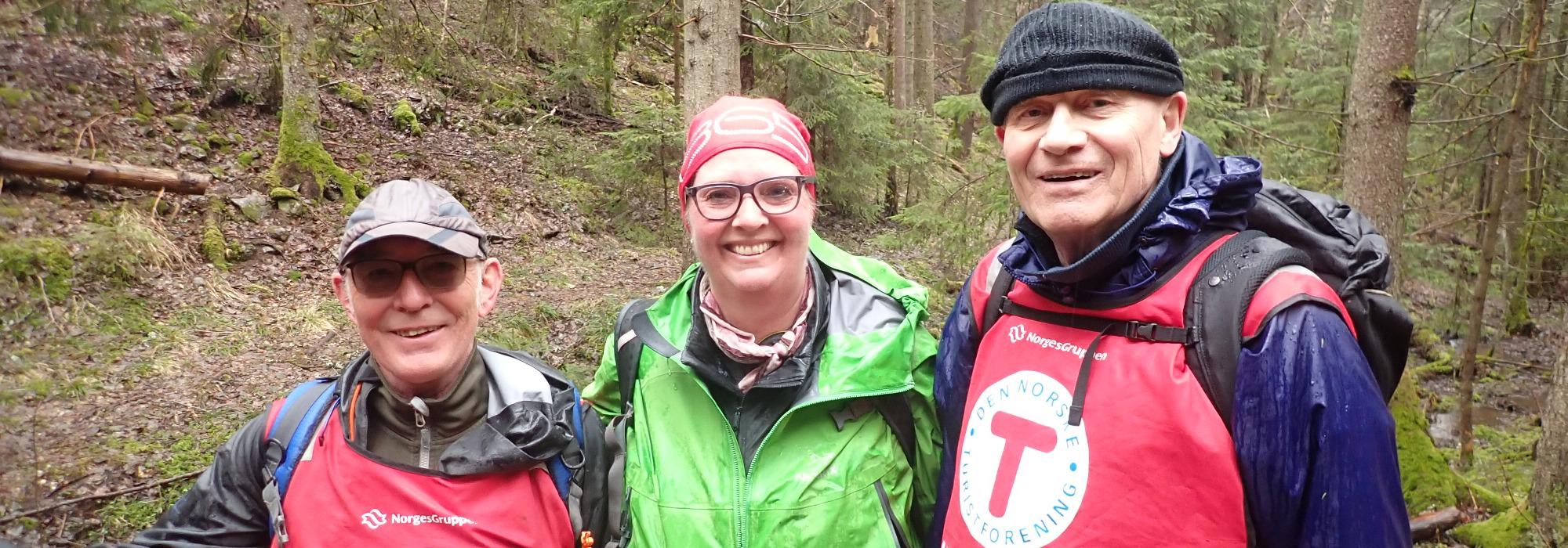 Vårtur gjennom vakre Nøstvetmarka