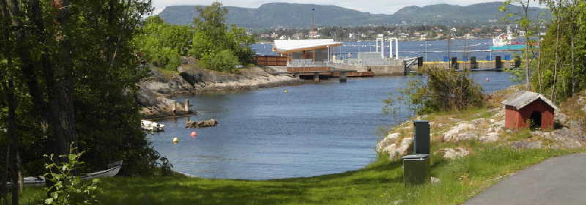 Kyststi østsiden av Nesodden