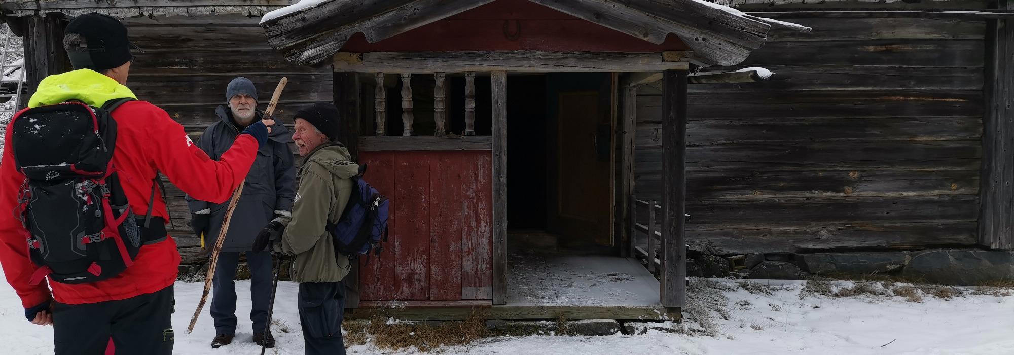 Formiddagstur Lillehammer - Tur fra Sjøsetervegen til "Reiret"