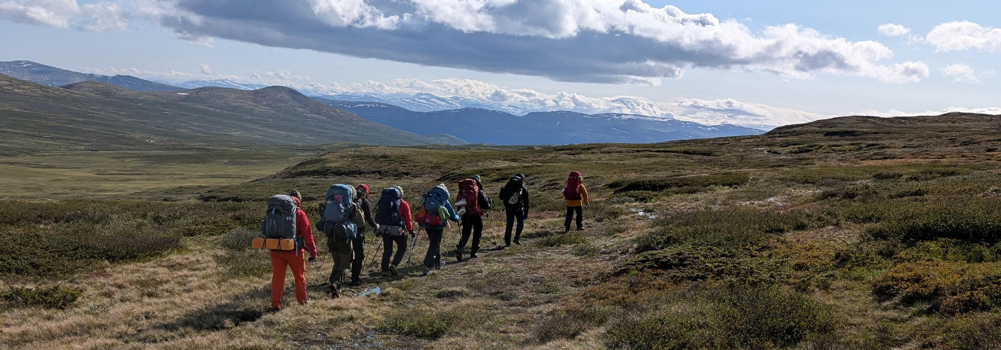 Telt under Dovrefjells stjerner